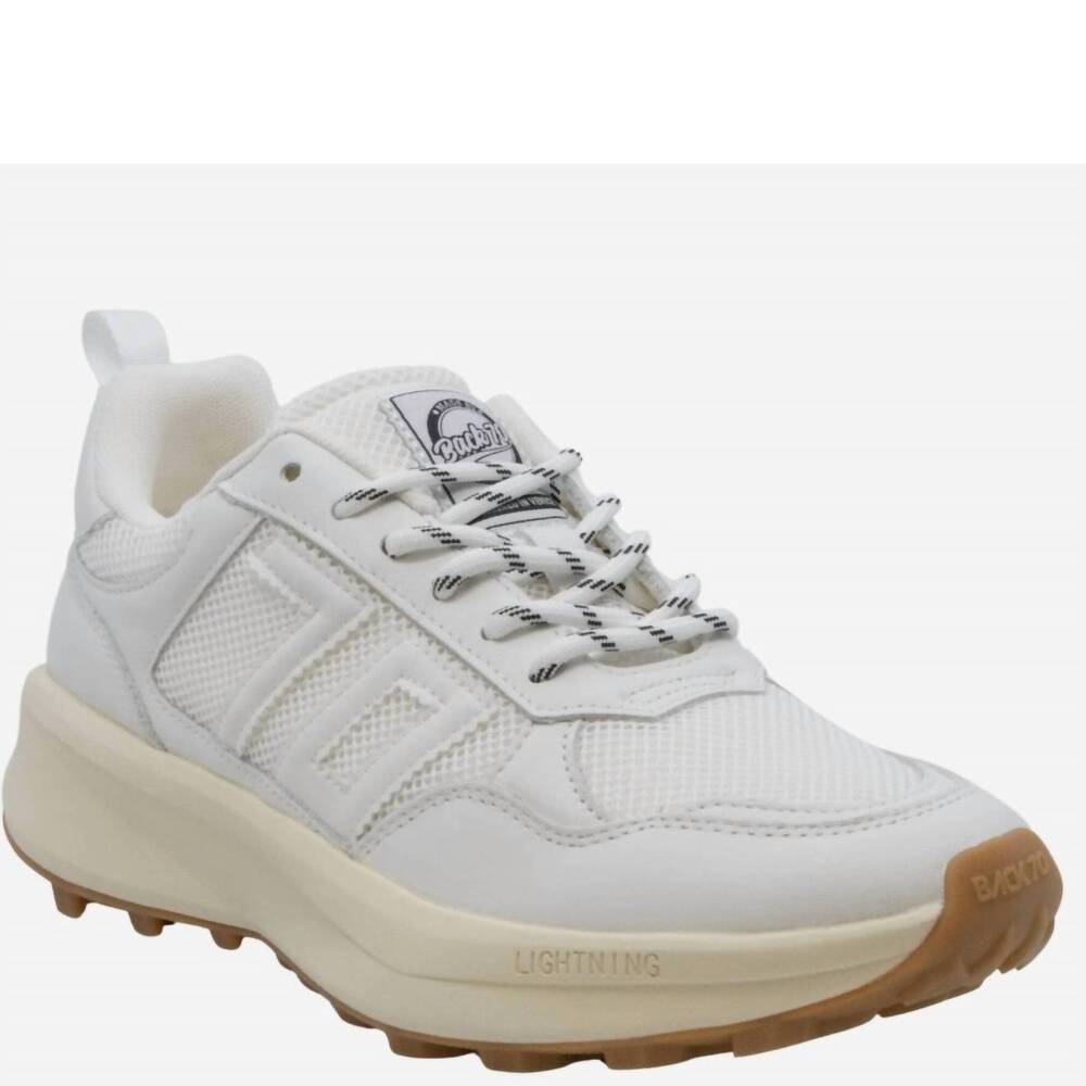 NEW BACK 70 women's lightning sneakers in white